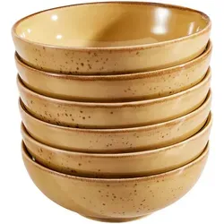 Creatable Schüsselset, Currygelb, 6-teilig in gelb von CreaTable