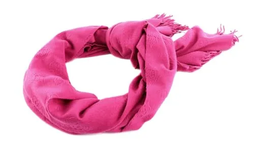 Guess Modeschal James Logo – Stilvoller Schal mit Fransen in lila von GUESS