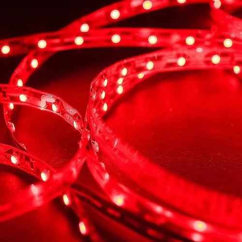 LED Strip 3528 Rot 625-630nm 24W 500CM 24V IP20