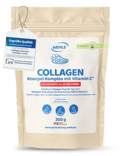 Wehle Knorpel Komplex mit Vitamin C, MSM & Glucosamin