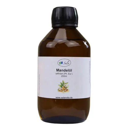 Sala Mandelöl süß raffiniert Ph. Eur. 250 ml Glasflasche