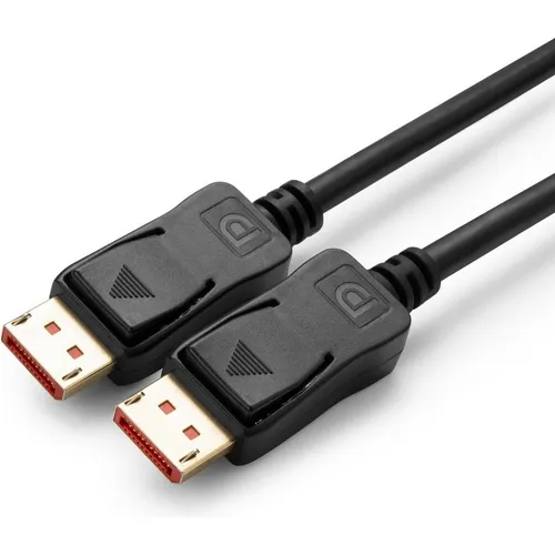 MicroConnect MC-DP-MMG-300V1.4 DisplayPort-Kabel 3 m Schwarz (3 m) (MC-DP-MMG-300V1.4)