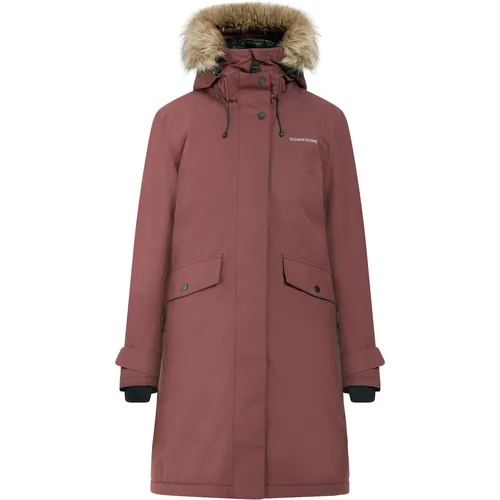 Didriksons Erika WNS Parka 3 old rust (147) 46 von Didriksons