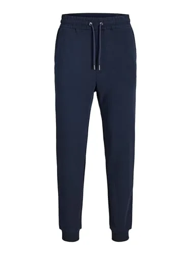 JACK & JONES Gordon Bradley Jogginghose Herren - L - Wanderhosen mit zwei Seitentaschen, elastischem Bund und regulärer Passform für optimalen Komfort bei Outdoor-Aktivitäten.