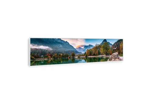 Klarstein Heizkörper Wonderwall Air Art Smart 350W - Heizkörper mit 350W, energieeffiziente Infrarotheizung mit modernem Design und Smartphone-Steuerung für gezielte Wärme.