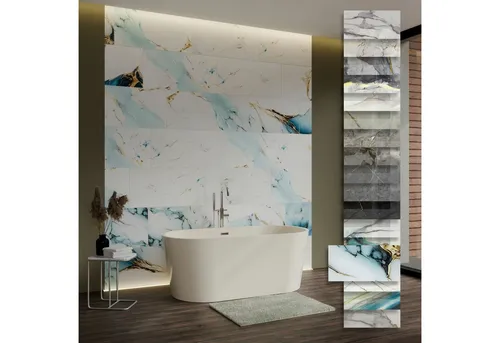 Wand- & Deckenfliesen Weiß von HEXIM