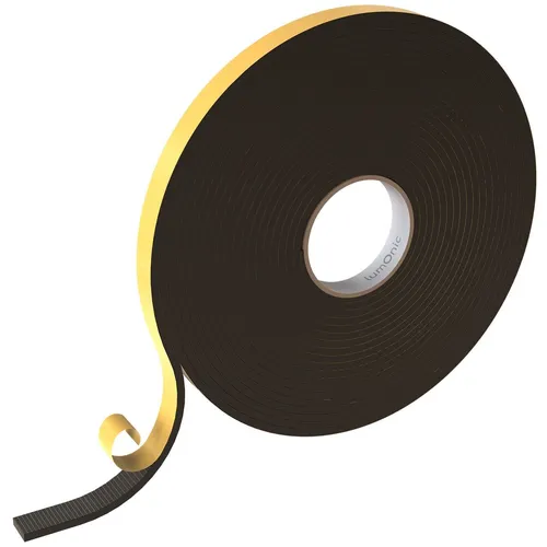 10m EPDM Dichtband 20mm x 5mm Selbstklebend Fenster Türen Dichtungsband Fassade