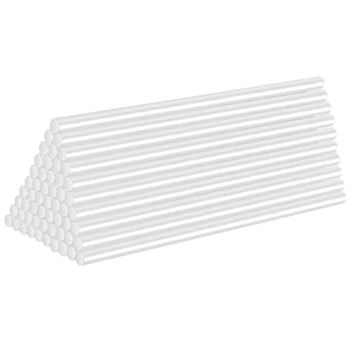 Stück Klebesticks Ø11 mm, Heiβkleber Klebestifte 11 x 190 mm, Heißkleber transparent für kleine Heißklebepistolen Klebesticks 40