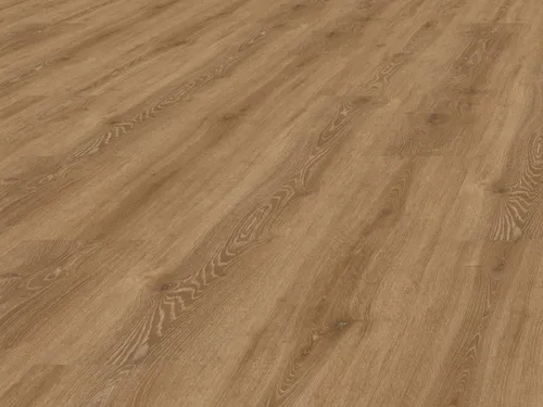Klick Vinylboden Eiche Braun Landhausdiele mit Trittschalldämmung - Hochwertiger Vinylboden im Landhausstil, ideal für Feuchträume. Mit Klick-Verbindung einfach zu verlegen und bietet eine angenehme Trittschalldämmung. Perfekt für jeden Wohnbereich.