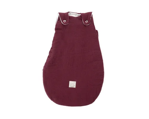 Träumeland Babyschlafsack - Hochwertiger Schlafsack aus Baumwollmusselin für ein gesundes Schlafklima. Mit regulierbarer Belüftung, viel Strampelfreiheit und verstellbaren Trägern – ideal für wachsende Babys.