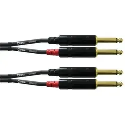 Cordial INTRO CFU 3 PP REAN 2 x Klinke 6,3 mm mono, 3,0 m von Cordial