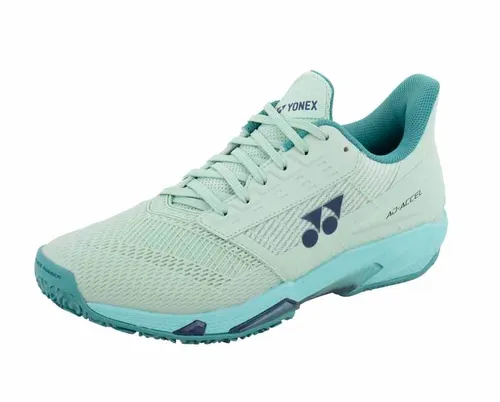 Yonex Tennisschuhe Power Cushion AD-ACCEL Clay/Sandplatz/Leichtigkeit 2025 mintgrün Damen, Größe Euro (US): 40,5 (9,5)