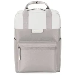 Kapten & Son Bergen Small Daypack in muted clay - Ausrüstung - Moderner Tagesrucksack aus Kunstleder mit gepolstertem 11 Zoll-Laptopfach, ideal für den Alltag und unterwegs.