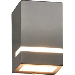 vidaXL 2x Außenleuchte Wandleuchte - Stilvolle Gartenlampe mit IP45 Schutz - Lampen: Elegante Wandleuchte aus Edelstahl mit modernem Design, opakem Diffusor und angenehmem, nach unten gerichteten Licht. Wetterfest und langlebig für jeden Outdoor-Bereich.