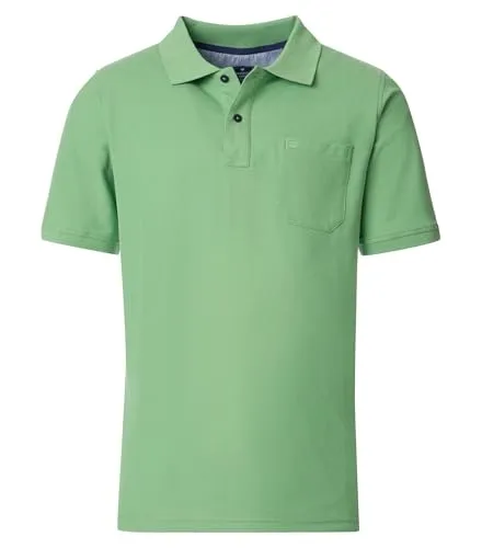 Redmond Herren Polo 960 - XL, Grün (623) - Stylisches Kurzarm Poloshirt aus Piqué, ideal für Freizeit und Sport, in trendiger Farbe Grün.