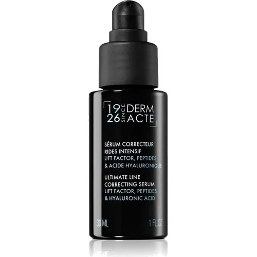 Academie Derm Acte Sérum Correcteur Rides Intensif, 30 ml - Gesicht Concealer, intensiv wirkendes Serum zur Reduzierung von Falten für ein glatteres Hautbild.