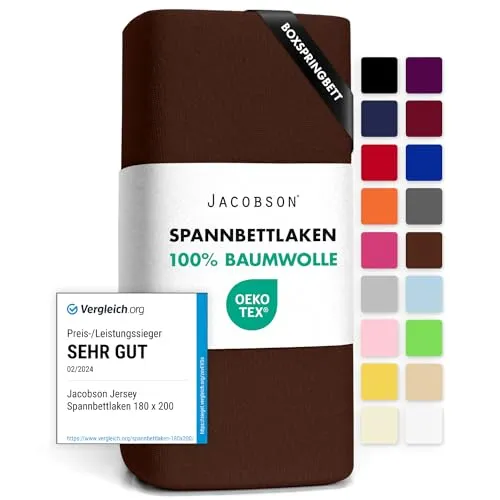 Bettlaken Braun von JACOBSON