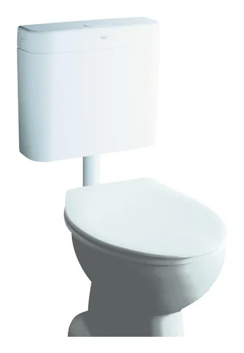 Grohe Spülkasten für WC, 37355SH0 - Spülkasten für WC mit unterbrechbarer Spülung, inklusive Montageschablone und Spülrohrbogen – ideal für eine einfache Installation und zuverlässige Funktion.