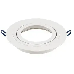 SIGOR Einbaustrahler Rund 170mm weiss AR111 Downlight von Sigor