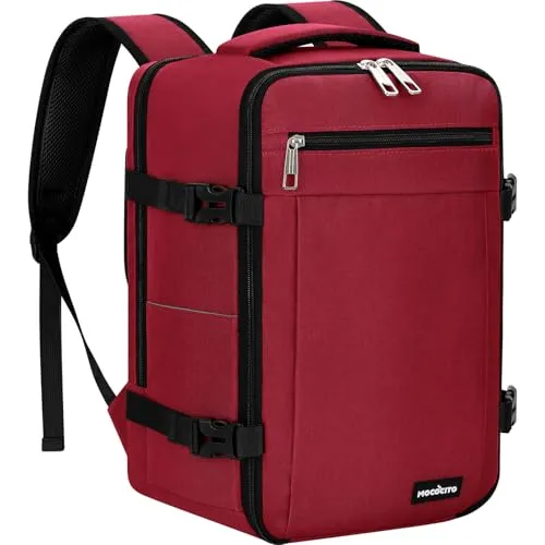 MOCOCITO Handgepäck Rucksack 40x20x25 für Ryanair - Handgepäck Rucksack mit optimalen Maßen für Ryanair, wasserabweisend und mit gut organisiertem Stauraum – ideal für Vielflieger und Wochenendtrips.
