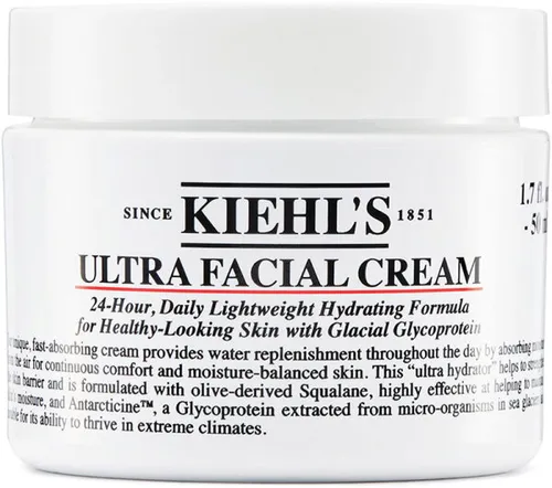 Kiehl's Ultra Facial Cream 50ml - Feuchtigkeitspflege für Frauen - Anti-Faltenprodukte mit intensiver Feuchtigkeit für strahlende Haut, ideal für alle Hauttypen.