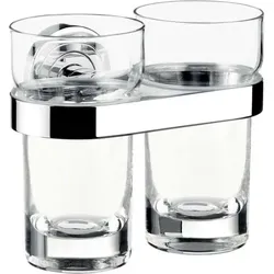 Emco Doppel-Glashalter Polo Nr. 072500100 in weiß von Emco