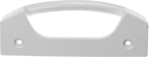 vhbw Türgriff Ersatz für 096110 für Kühlschrank - 14,1 x 5,5 x 2,6 cm Kunststoff Weiß