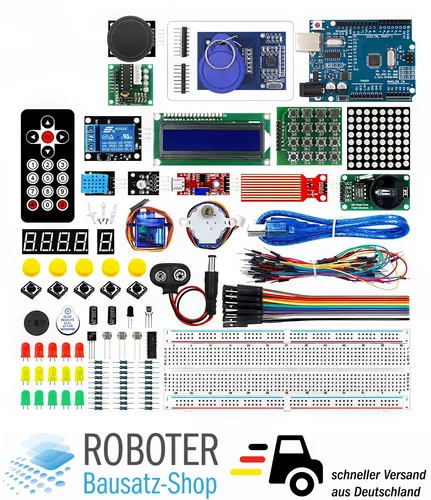 Produktbild Arduino UNO R3 RFID Starter Kit im Kunststoffkasten