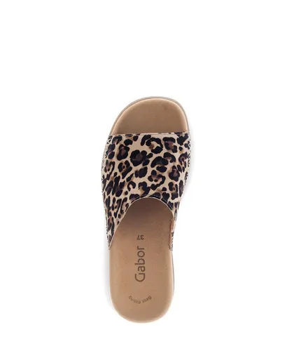 Gabor Pantolette Beige 36 EU (3,5 UK) in beige von Gabor