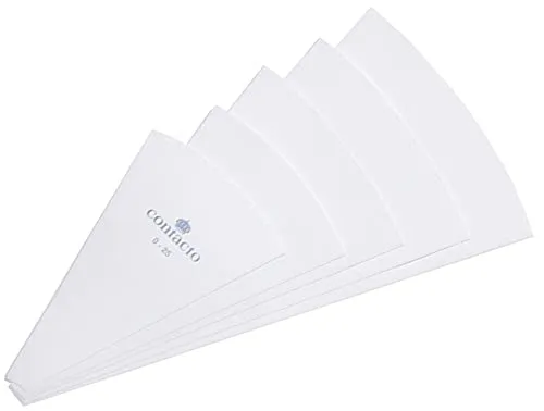 Contacto Spritzbeutel, Spritztüte, 2,3 l, Ø 15 cm, Länge: 40 cm, Größe 3 mm, weiß