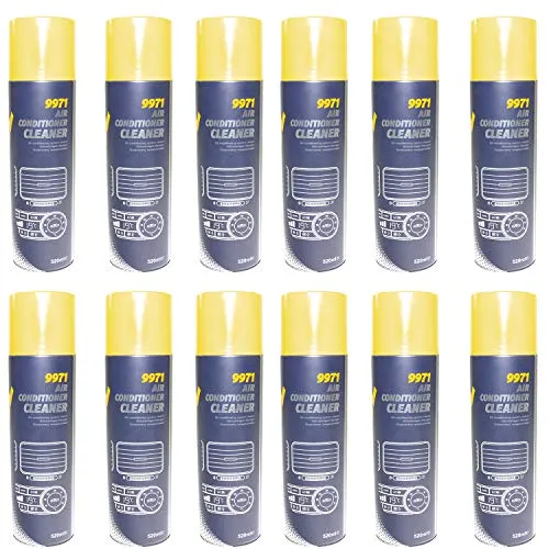 Klimaanlagenreiniger Klimaanlage Reiniger Air Conditioner Cleaner Desinfektion Mannol 9971 12x 520 ml