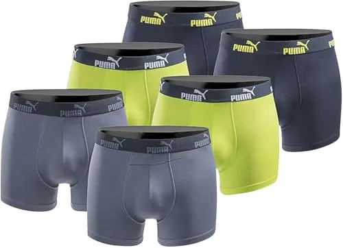 PUMA Boxershort 6er Pack Herren Basic Black Limited Edition von PUMA