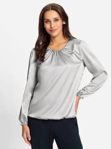 Witt Klassische Bluse Satin-Bluse Langarm von Witt