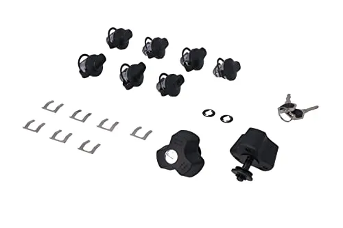 SW-Motech QLS.00.046.15100 X - Koffersystem - Motorradzubehör: 7 Kofferräume mit Anti-Diebstahl-Kit für EVO Gepäckträger, bietet Sicherheit und Komfort für Ihre Reisen.