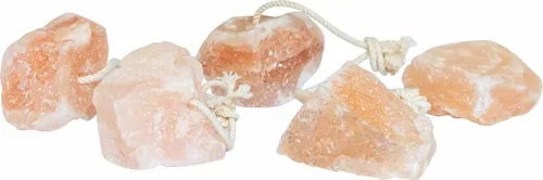 vidaXL Himalaya-Salzlecksteine für Nutztiere 50 Stk. 6,25 kg - Natürliche Salzlecksteine für Pferde, ideal zur Unterstützung der Mineralversorgung. Perfekt für Stall und Weide, fördern sie die Hydration und bieten essentielle Nährstoffe. Hergestellt aus reinem Himalaya-Salz.