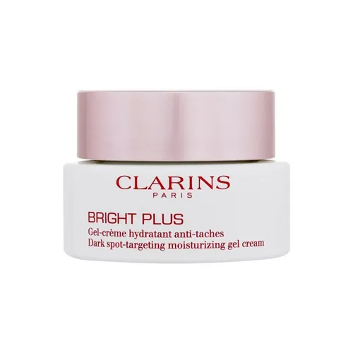 CLARINS Bright Plus Gel-crème hydratant anti-taches 50 ml - Sonstige Gesichtspflegeartikel mit Vitamin-C-Derivat zur Reduzierung von Pigmentflecken und Pflanzenextrakten für einen strahlenden Teint. Ideal für Misch- bis ölige und empfindliche Haut.