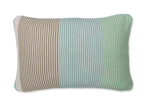 Pip Studio Blockstripe Cus Kissen Light Green 40x60cm in grün von Pip Studio
