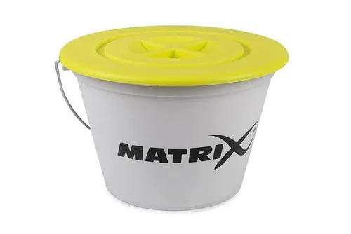 Matrix 17L Grundfutter Eimer & Deckel / Grobe Angelausrüstung