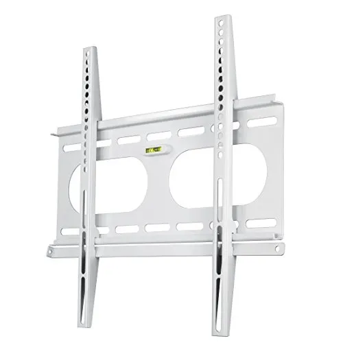 Hama TV-Wandhalterung (für Fernseher von 32 bis 56 Zoll (81 cm bis 142 cm Bildschirmdiagonale), inkl. Fischer Dübel, VESA bis 400 x 400, Wandabstand nur 2,5 cm, max. 50 kg) weiß