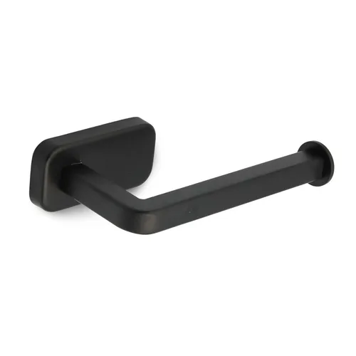 Toilettenpapierhalter Schwarz Matt Edelstahl