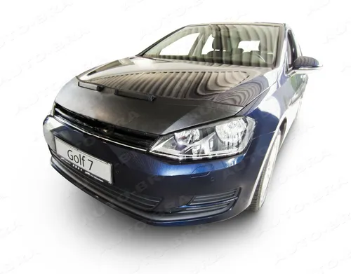 BRA für Volkswagen VW Golf 7 Clean, Steinschlagschutz ohne Emblem - Haubenbras & Schutzteile, schützt effektiv vor Steinschlägen und Kratzern, perfekt für den VW Golf 7
