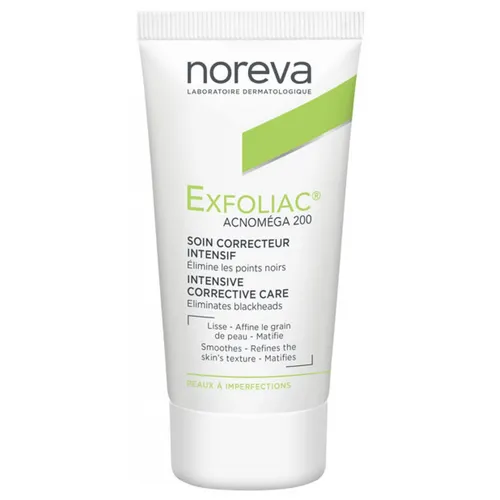Produktbild Noreva Exfoliac Acnomega 200 30 ml ist die erste keratoregulierende Pflege für