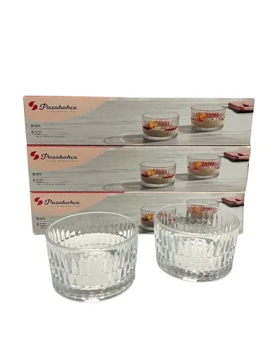 Glasschale Knabberschale Snackschale Desserschal Nusschale - Pasabahce 6er Set
