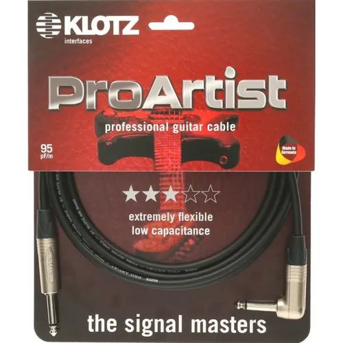 Klotz PRON060PR Instrumentenkabel 6 m - Instrumentenkabel
