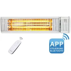 VASNER Appino 20 Bluetooth Infrarot-Heizstrahler 2000 W in weiß von VASNER