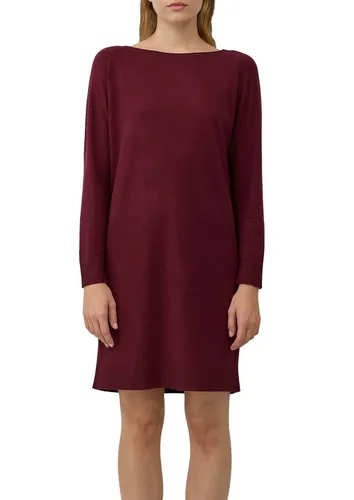 S.OLIVER Strickkleid Damen Gr. 36 schwarz merlot in rot von s.Oliver