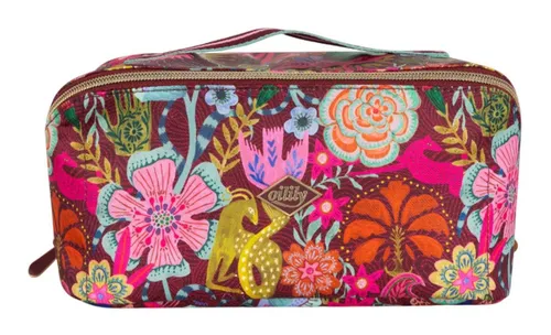 Oilily Cisse Kulturbeutel Cosmetic Bag - Praktischer Kulturbeutel mit geräumigem Hauptfach und Zipperfach, ideal für Kosmetik und Pflegeprodukte, perfekt für Reisen und den täglichen Gebrauch.