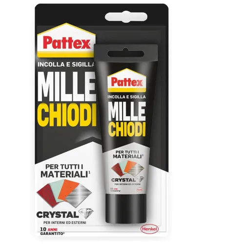 Pattex Millechiodi Crystal GR 90 (4 Stück) Pattex