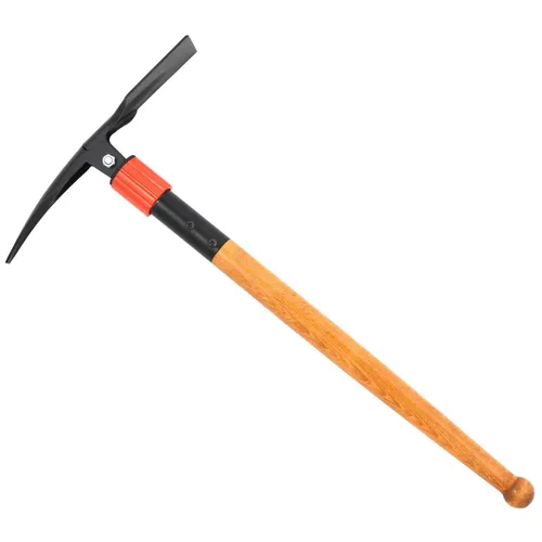 Premium Klappbare Spitzhacke 72 cm - Stech- & Hohlbeitel, robust und platzsparend durch klappbares Design, ideal für Gartenarbeiten und den Einsatz im Freien.