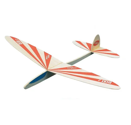 Aero-Naut Modellbausatz Wurfgleiter Dixi 2 Balsaholz, (Set, 1-tlg., 1), Made in Germany
